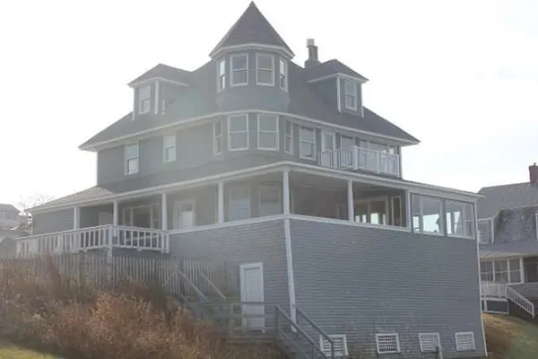 Victorian home with new roof